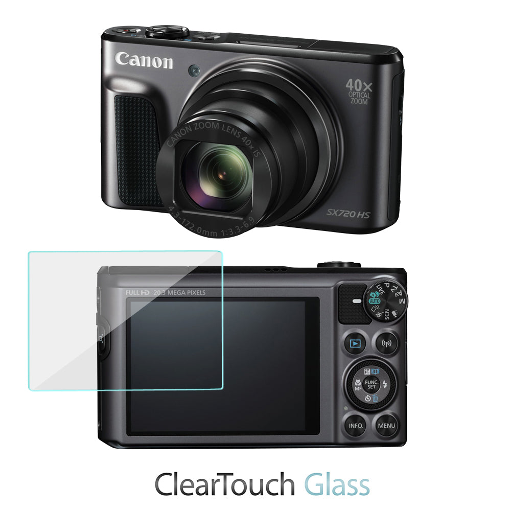 ClearTouch Glass - Canon PowerShot SX720 HS Screen Protector