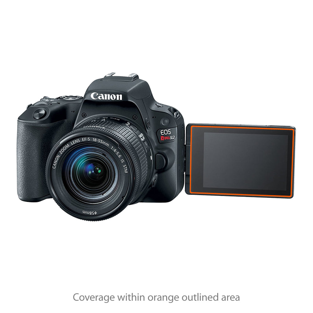ClearTouch Crystal (2-Pack) - Canon Rebel SL2 Screen Protector