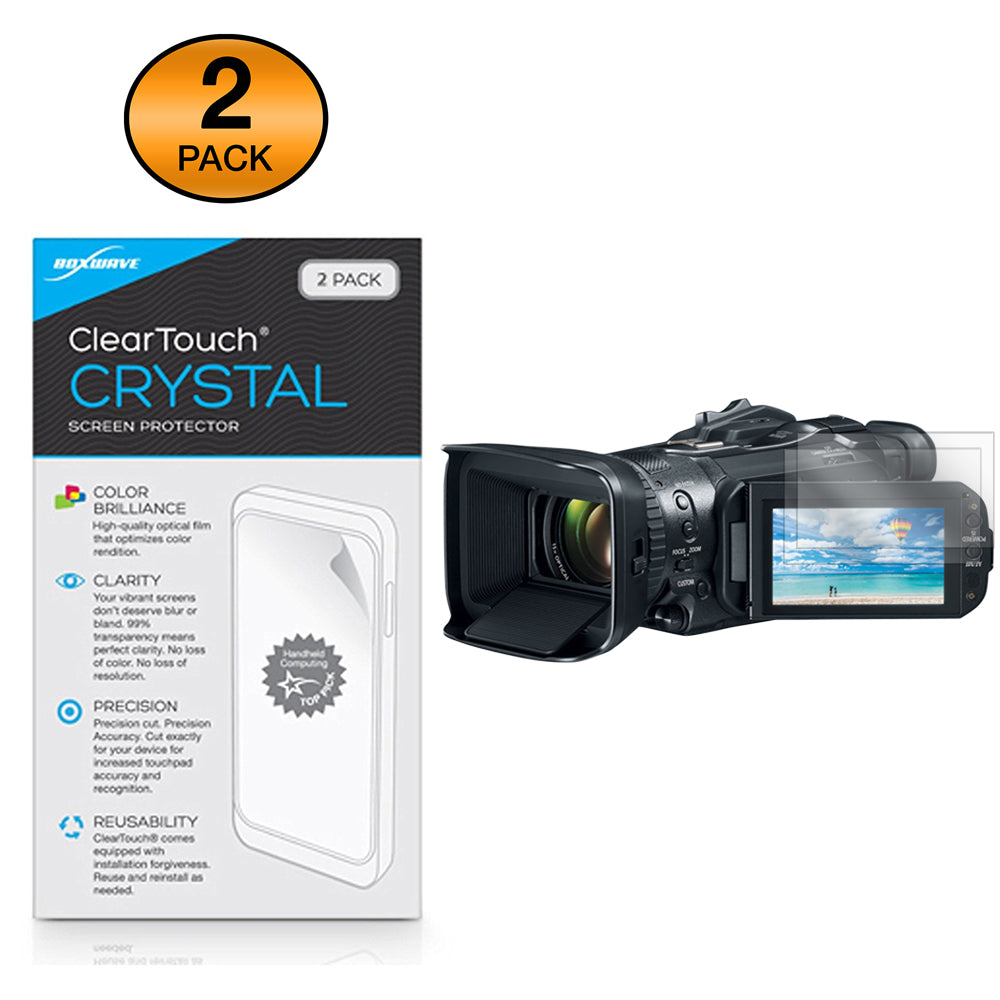 ClearTouch Crystal (2-Pack) - Canon Vixia GX10 Screen Protector