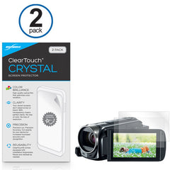 ClearTouch Crystal (2-Pack) - Canon Vixia HF R52 Screen Protector