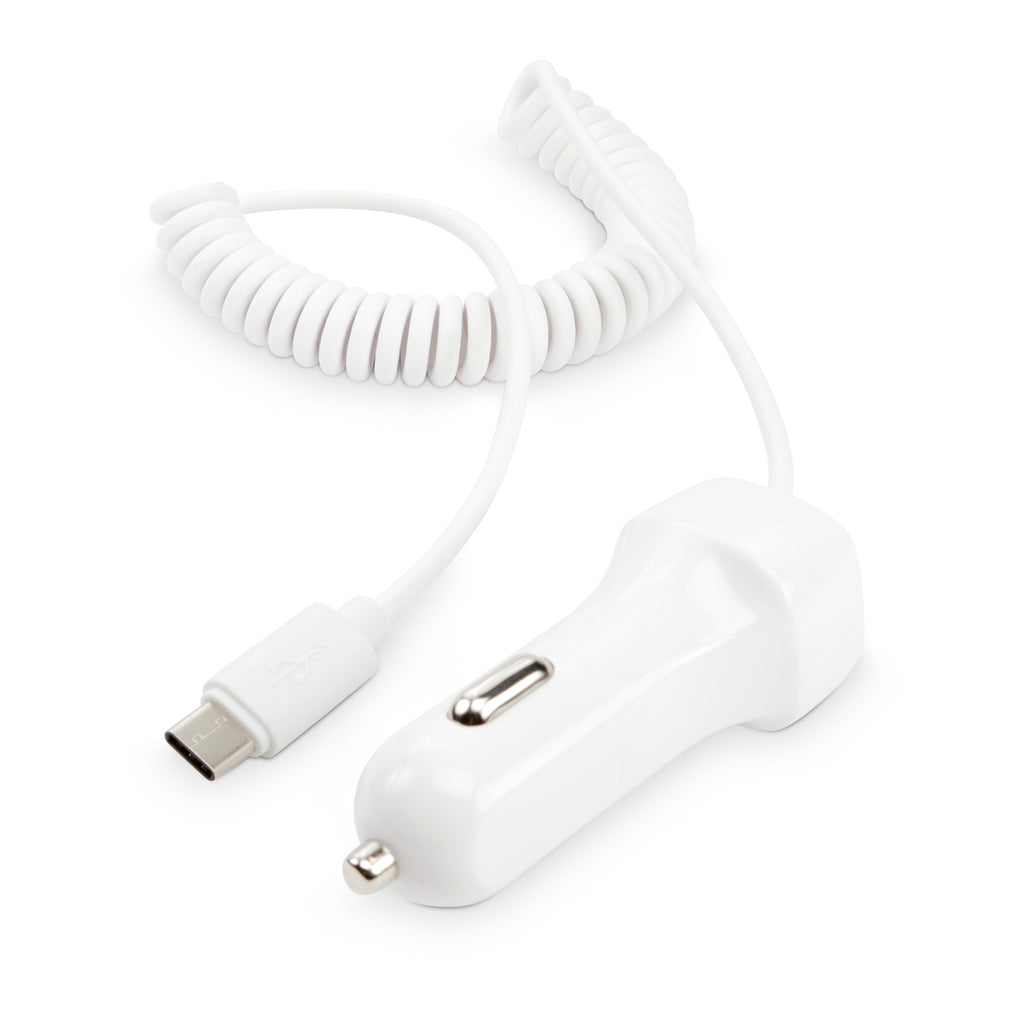 Car Charger Plus USB Type C - Alcatel OneTouch Idol 4 Car Charger