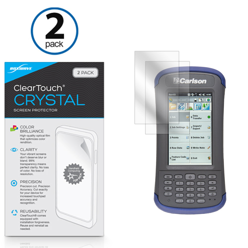 ClearTouch Crystal (2-Pack) - Carlson Mini2 Screen Protector