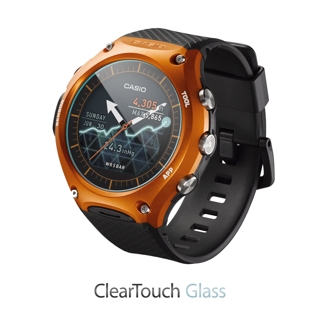 ClearTouch Glass - Casio WSD-F10 Screen Protector