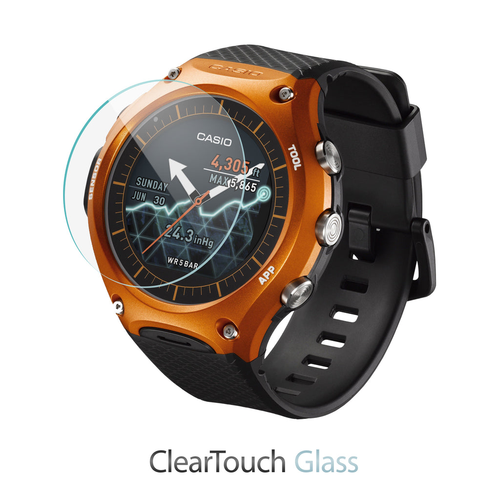 ClearTouch Glass - Casio WSD-F10 Screen Protector