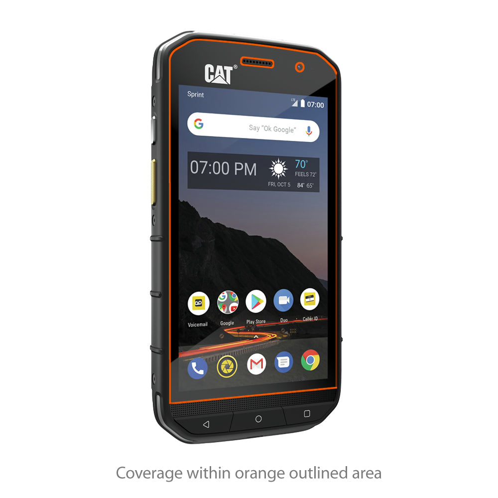 CAT S48C ClearTouch Crystal (2-Pack) - HD Film Skin - Shields From ...