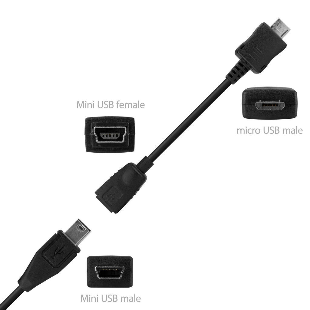 Universal mini USB to micro USB Charger Changer