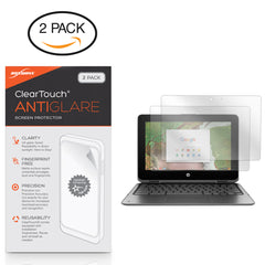 ClearTouch Anti-Glare (2-Pack) - HP Chromebook x360 11 G1 EE Screen Protector