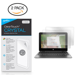 ClearTouch Crystal (2-Pack) - HP Chromebook x360 11 G1 EE Screen Protector