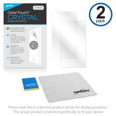 ClearTouch Crystal (2-Pack) - Apple iPad (2018) Screen Protector