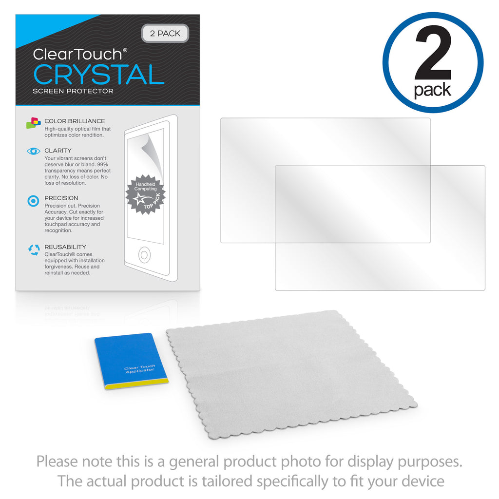 ClearTouch Crystal (2-Pack) - Nikon Coolpix A900 Screen Protector