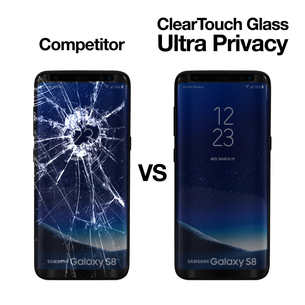 ClearTouch Glass Curve Privacy - Samsung Galaxy Note 8 Screen Protector