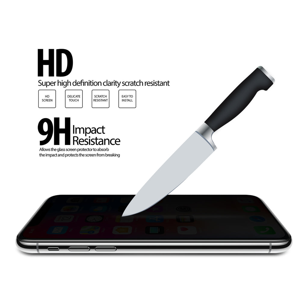 ClearTouch Glass Privacy - Apple iPhone X Screen Protector