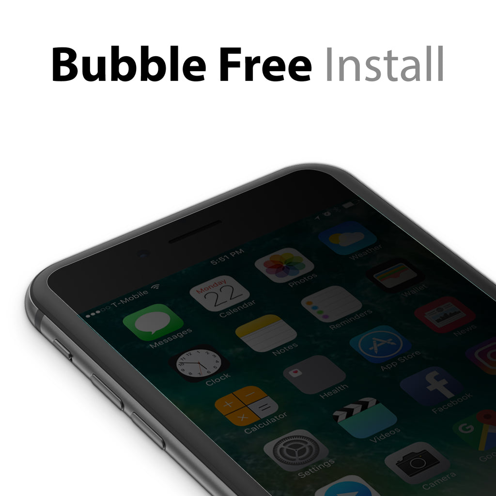 ClearTouch Glass Privacy - Apple iPhone 7 Screen Protector