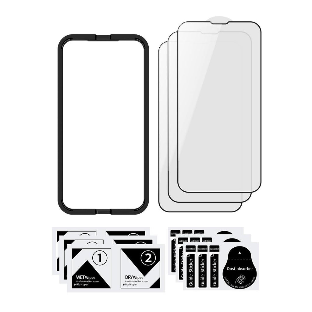 ClearTouch Glass Ultra (3-Pack) - Apple iPhone 13 Screen Protector