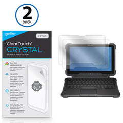 ClearTouch Crystal (2-Pack) - Dell Latitude 12 Rugged Screen Protector
