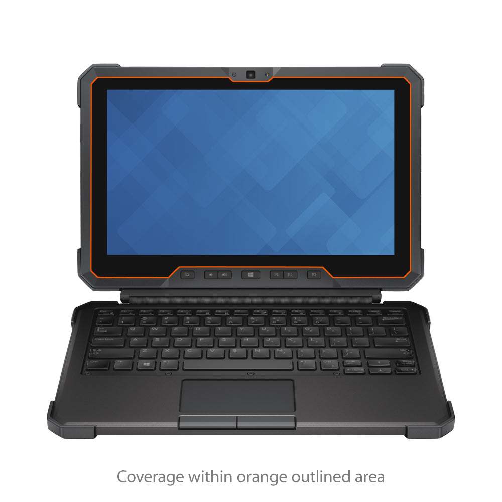 ClearTouch Crystal (2-Pack) - Dell Latitude 12 Rugged Screen Protector