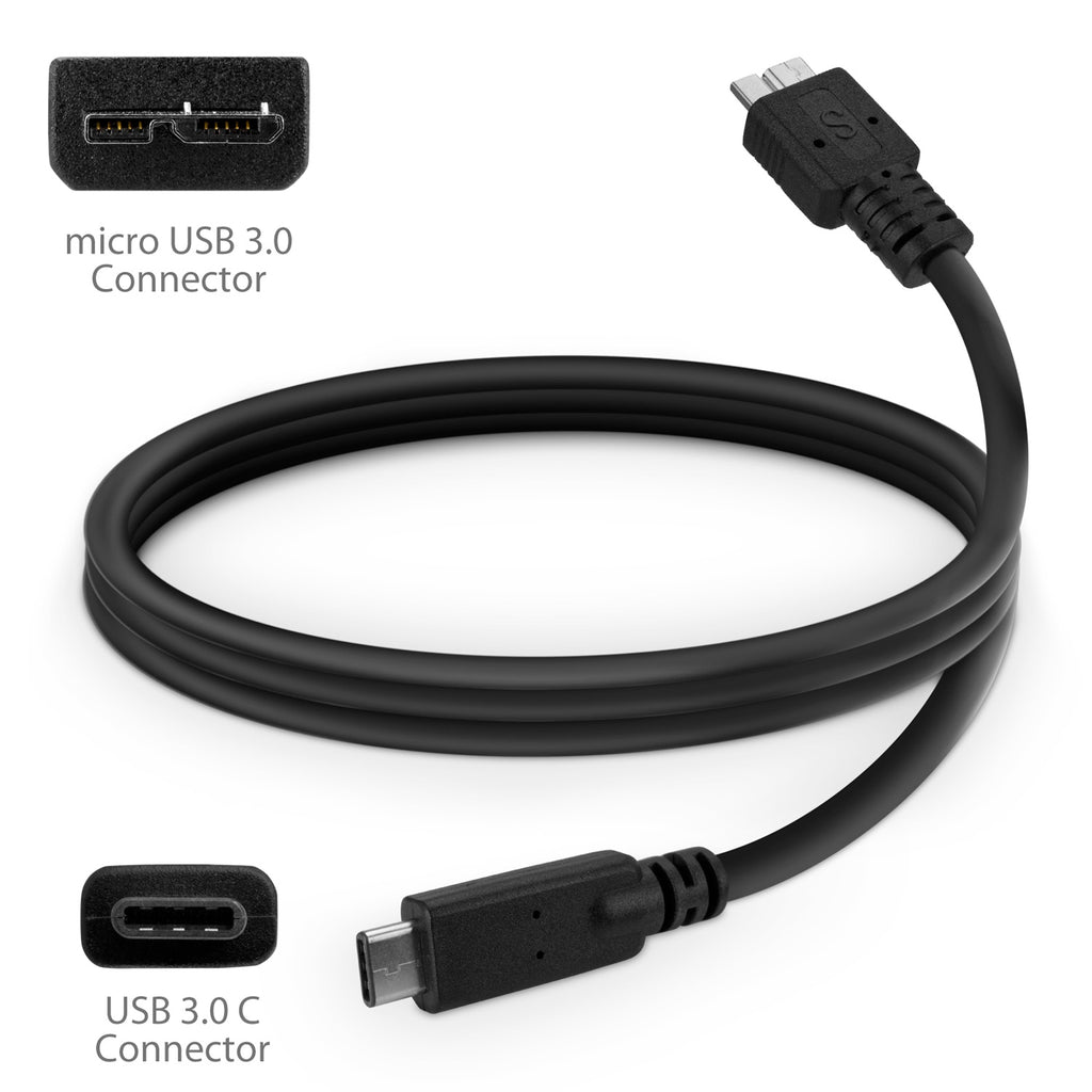 DirectSync HP Pro x2 612 G2 Tablet - USB 3.0 micro USB to USB 3.1 Type C