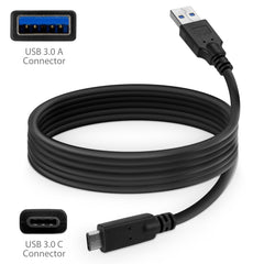 DirectSync - USB 3.0 A to USB 3.1 Type C - Motorola Moto Z3 Play Cable