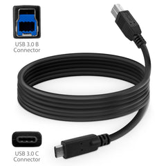 DirectSync - USB B to USB 3.1 Type C - Sony Xperia XA1 Ultra Cable