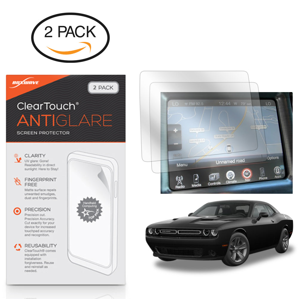 ClearTouch Anti-Glare (2-Pack) - Dodge 2016 Challenger (5 in) Screen Protector