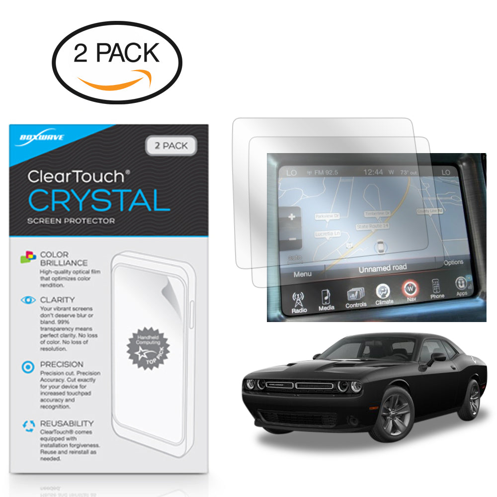ClearTouch Crystal (2-Pack) - Dodge 2016 Challenger (5 in) Screen Protector