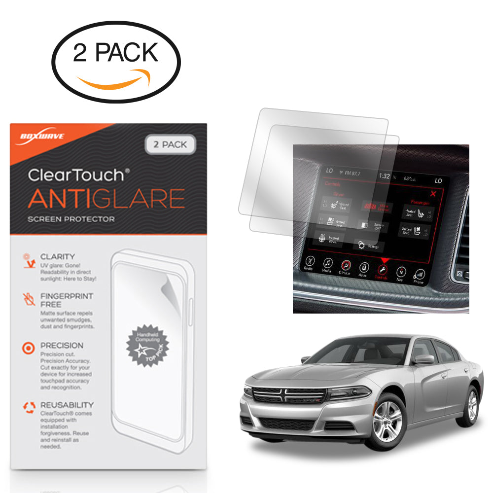 ClearTouch Anti-Glare (2-Pack) - Dodge 2016 Charger (5 in) Screen Protector
