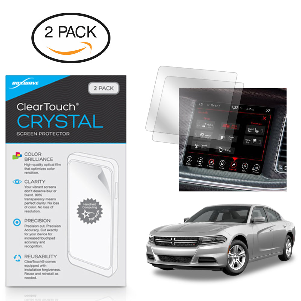 ClearTouch Crystal (2-Pack) - Dodge 2016 Charger (5 in) Screen Protector