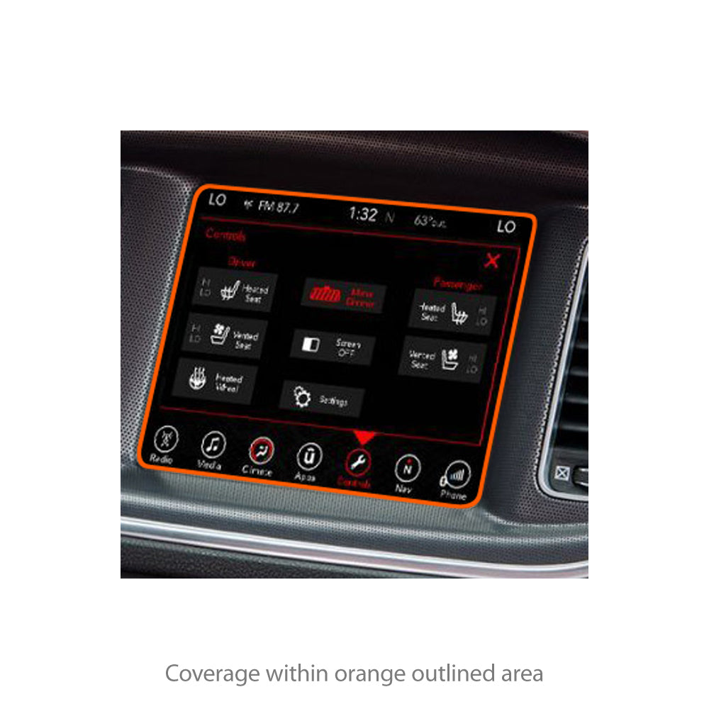 ClearTouch Crystal (2-Pack) - Dodge 2016 Charger (5 in) Screen Protector