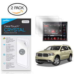 ClearTouch Crystal (2-Pack) - Dodge 2017 Durango (8.4 in) Screen Protector