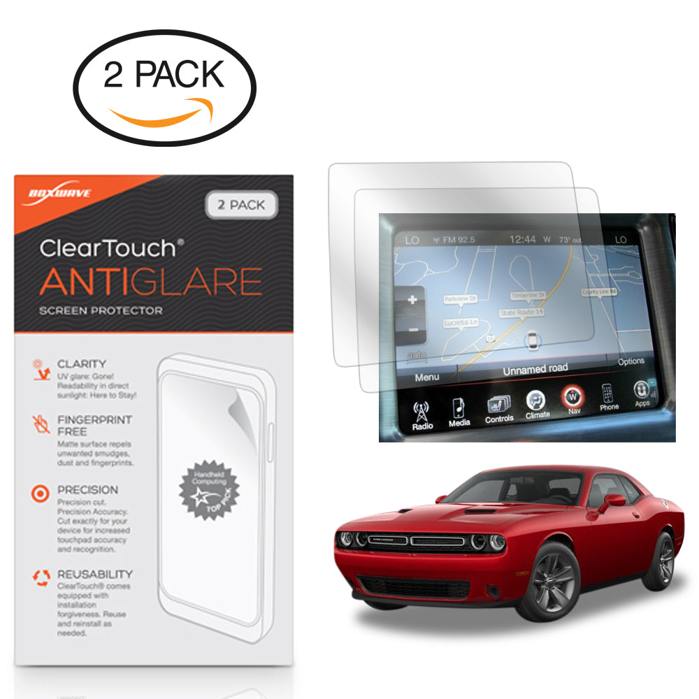 ClearTouch Anti-Glare (2-Pack) - Dodge 2017 Challenger (5 in) Screen Protector