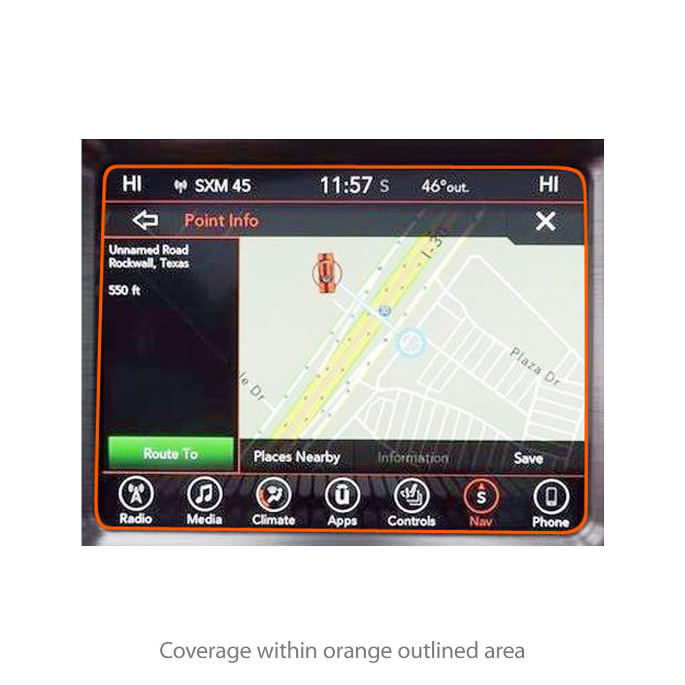 ClearTouch Crystal (2-Pack) - Dodge 2017 Challenger (8.4 in) Screen Protector