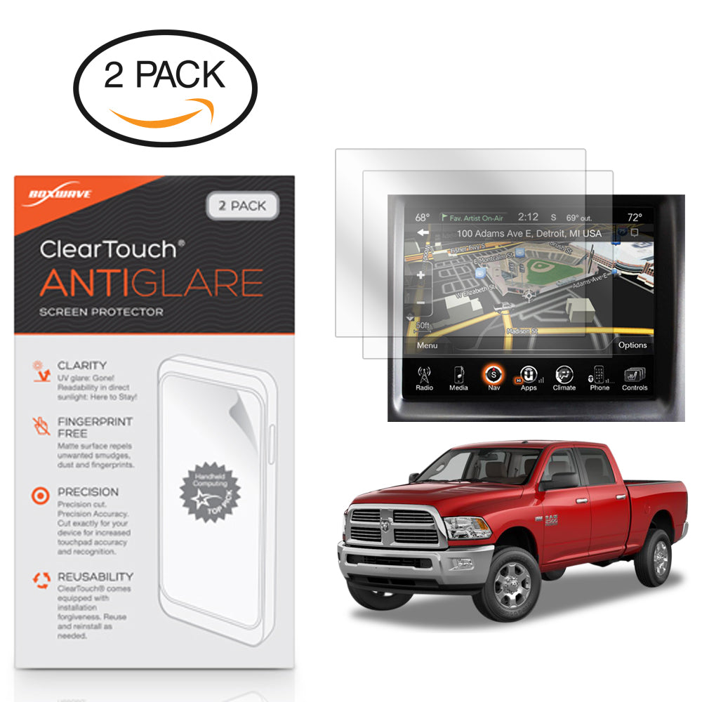 ClearTouch Anti-Glare (2-Pack) - Dodge 2017 Ram 2500 (8.4 in) Screen Protector