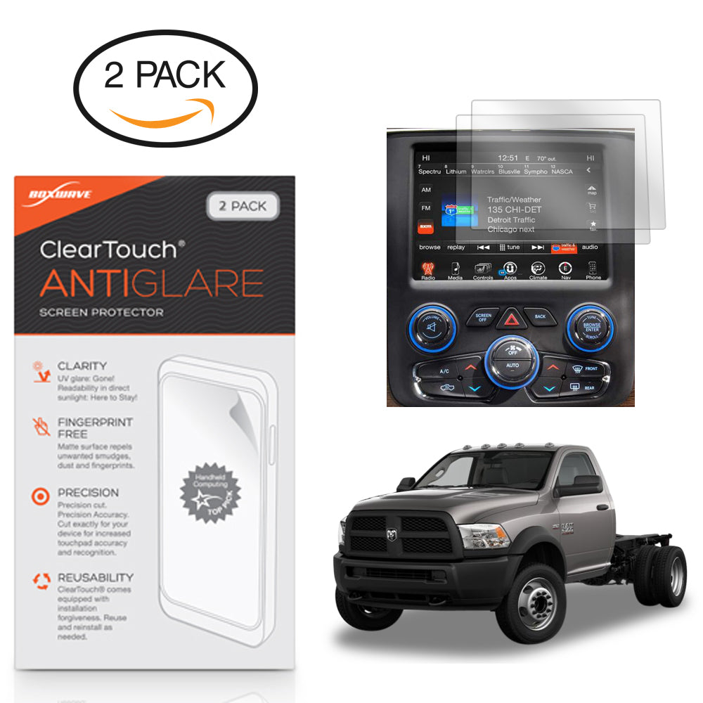 ClearTouch Anti-Glare (2-Pack) - Dodge 2017 Ram 4500 (5 in) Screen Protector