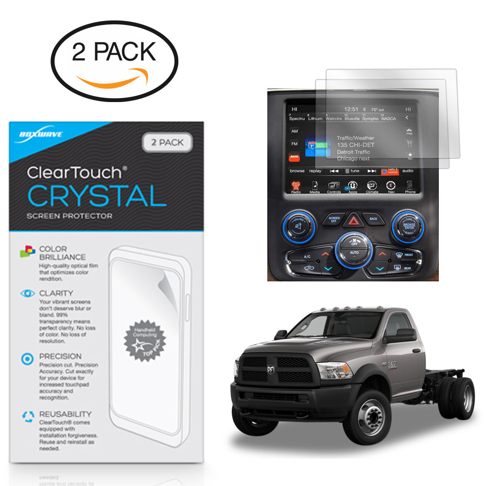 ClearTouch Crystal (2-Pack) - Dodge 2017 Ram 4500 (5 in) Screen Protector