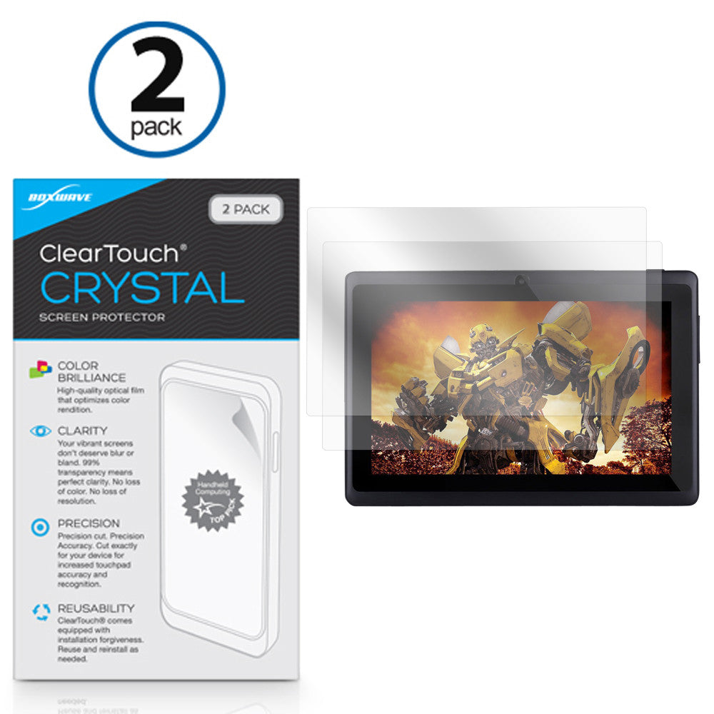 ClearTouch Crystal (2-Pack) - Dragon Touch Y88 Screen Protector