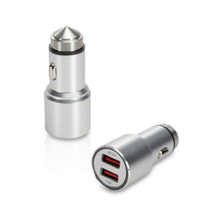 Dual Car Charger with Emergency Center Punch - Google Pixelbook Car Charger