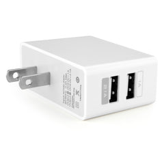Dual High Current Wall Charger - ZTE Blade Apex 2 Charger