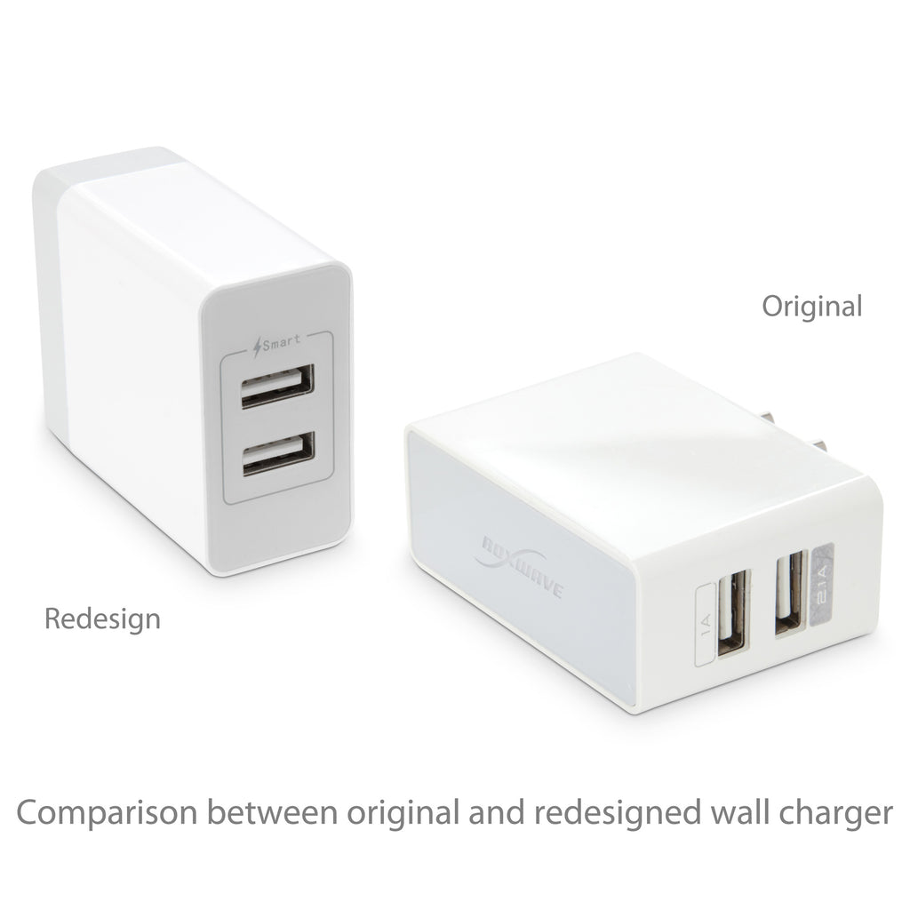 Dual High Current Wall Charger - Samsung Galaxy Charger