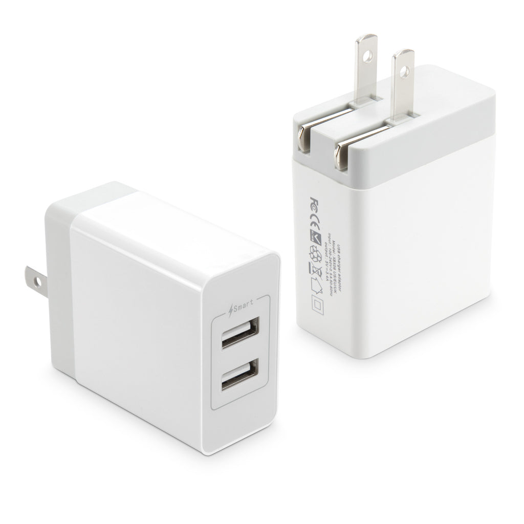 Polaroid Snap Touch Dual High Current Wall Charger