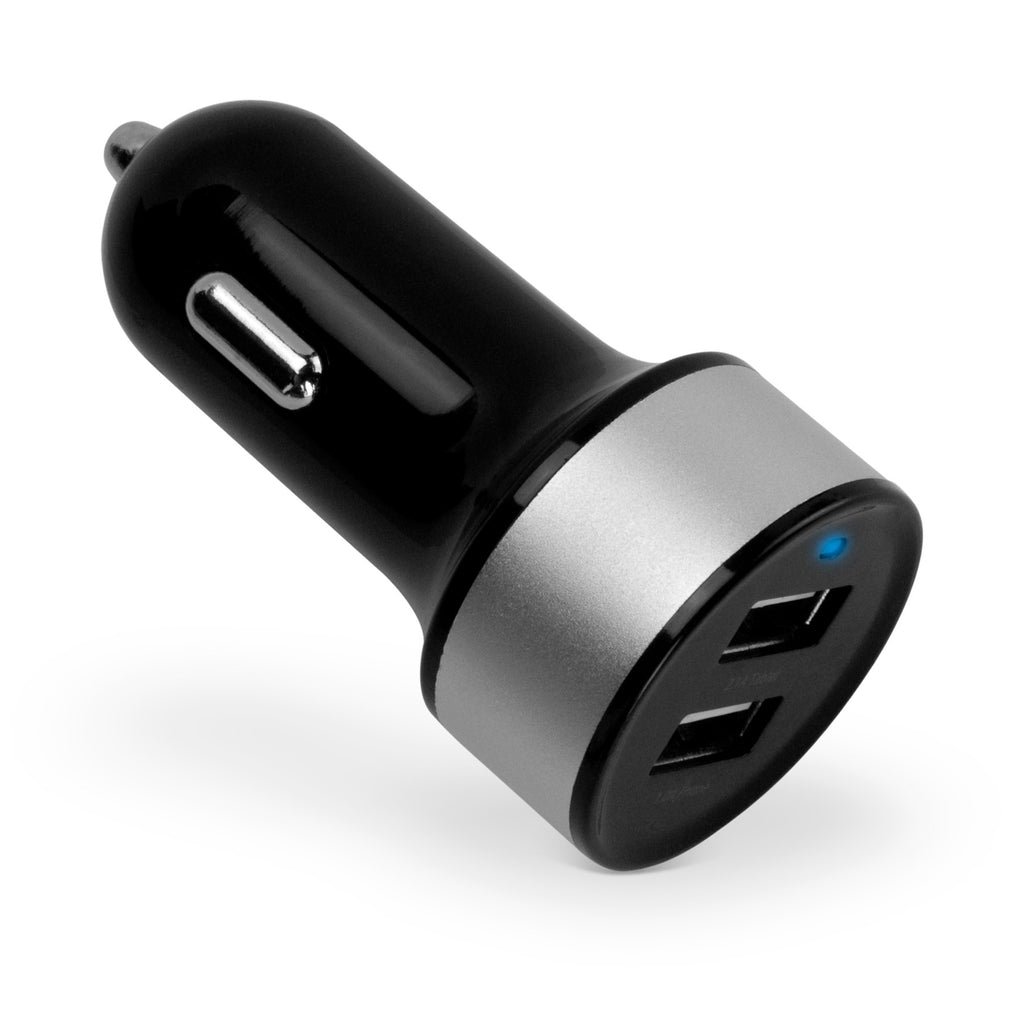 Dual-Port Rapid USB Car Charger - Apple iPhone 4S Charger
