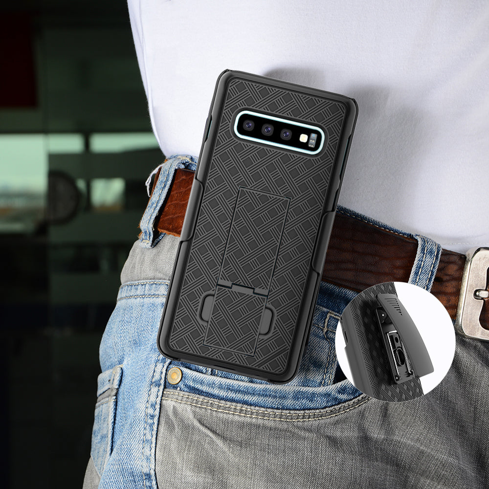 Dual+ Holster Case - Samsung Galaxy S10 Holster
