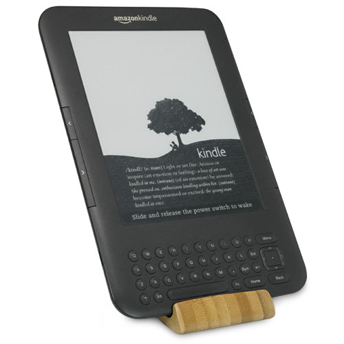 Bamboo Stand - Amazon Kindle Fire Stand and Mount
