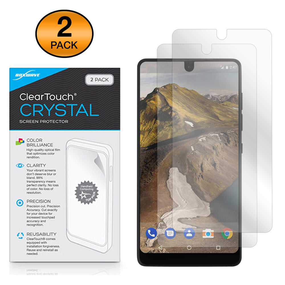 ClearTouch Crystal (2-Pack) - Essential Phone (PH-1) Screen Protector