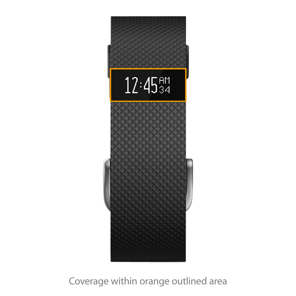 ClearTouch Crystal (2-Pack) - Fitbit Charge HR Screen Protector