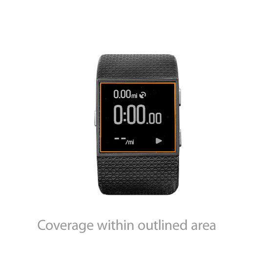 ClearTouch Crystal (2-Pack) - Fitbit Surge Screen Protector