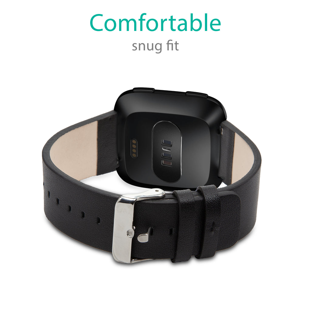 LeatherLux Watch Strap - Fitbit Versa Strap