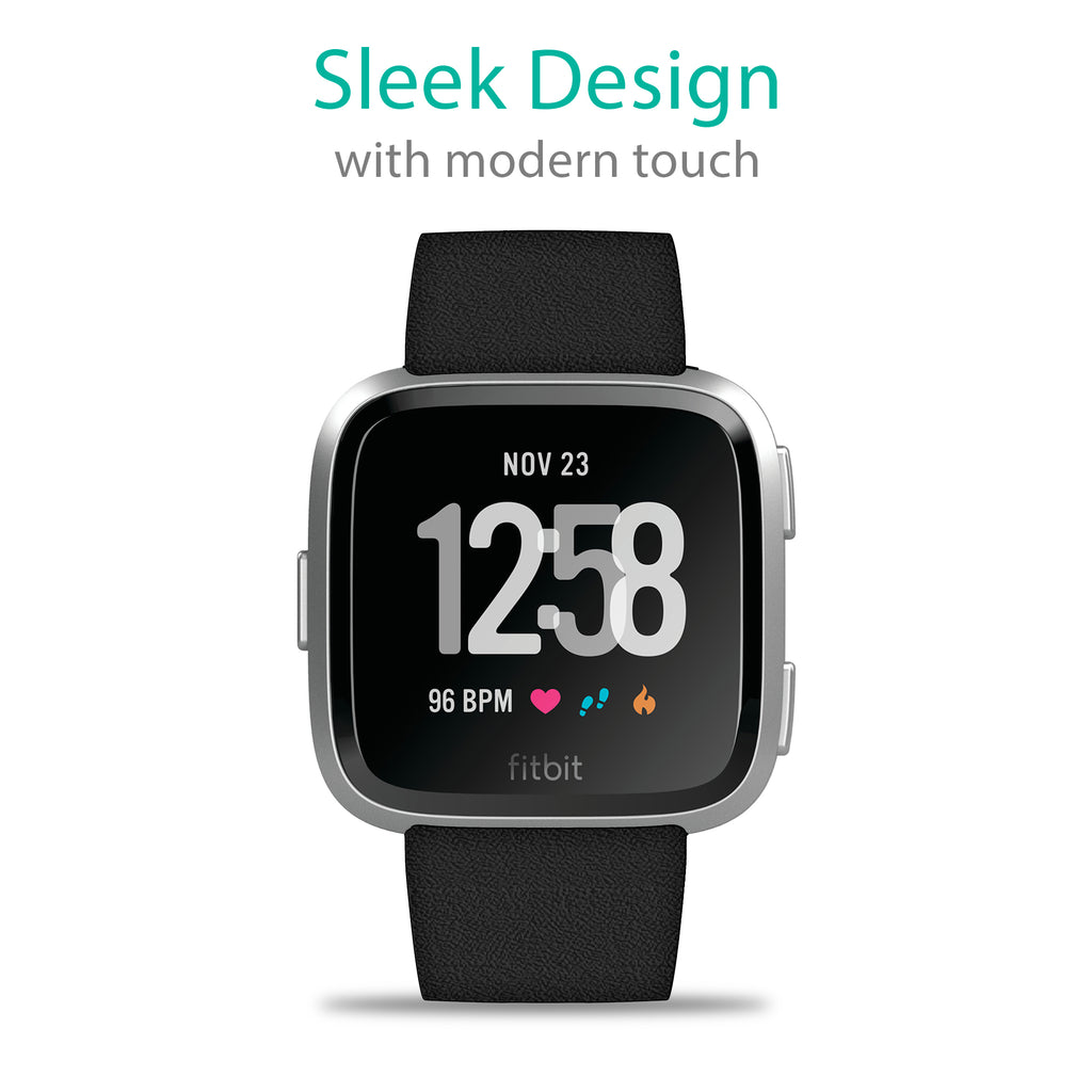 LeatherLux Watch Strap - Fitbit Versa Strap