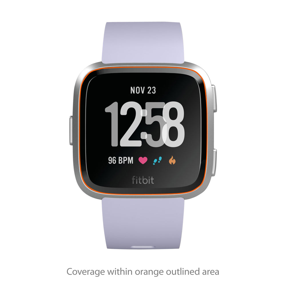 ClearTouch Crystal (2-Pack) - Fitbit Versa Screen Protector