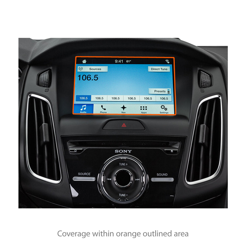 ClearTouch Crystal (2-Pack) - Ford 2016 Focus (8 in) Screen Protector