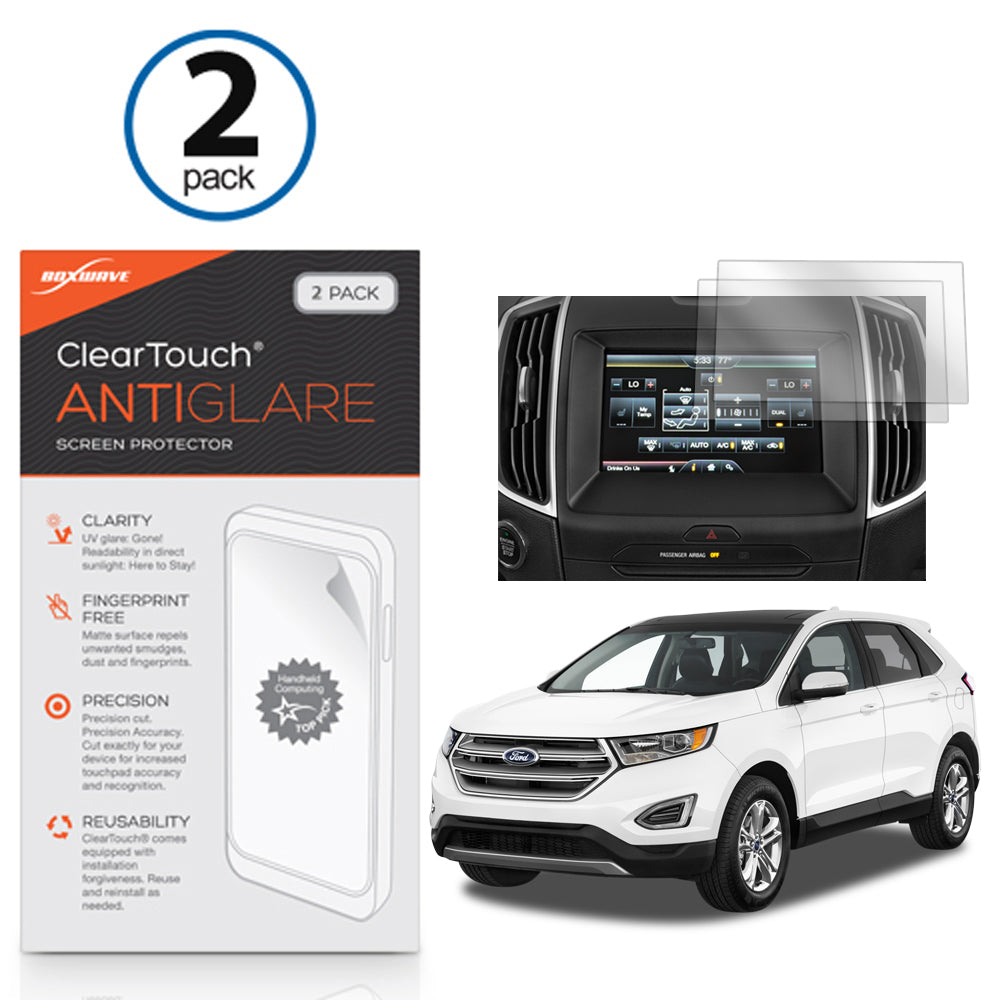 ClearTouch Anti-Glare (2-Pack) - Ford 2017 Edge (8 in) Screen Protector